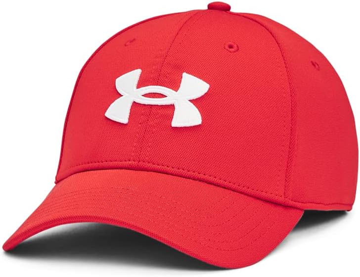 Under Armour Men's Blitzing Cap Stretch Fit - Small - Medium - (600) Red / / White