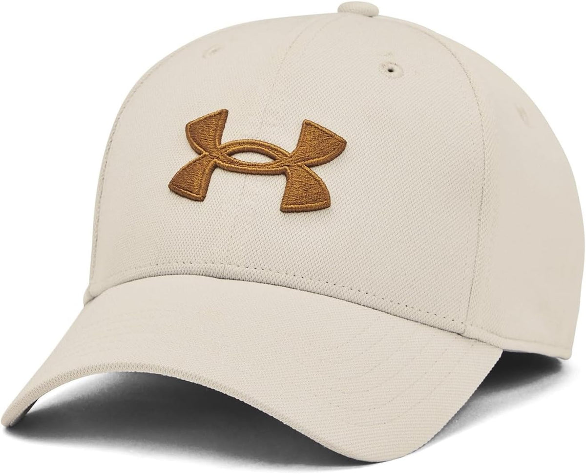 Under Armour Men's Blitzing Cap Stretch Fit - X - Large - XX - Large - (046) Downpour Gray / / Fire