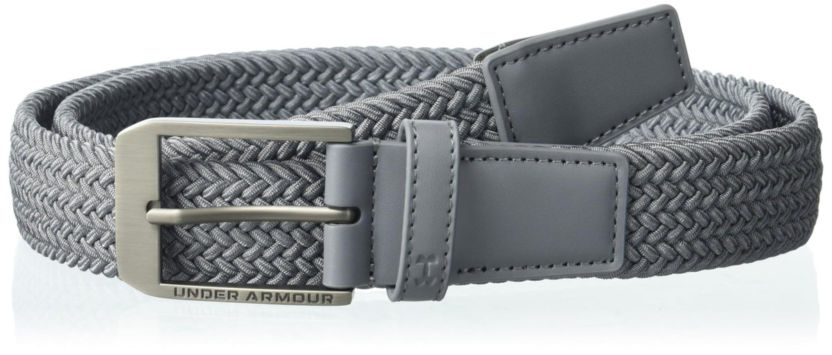 Under Armour Men's Braided Golf Belt - XX - Large - (001) Black / / Black