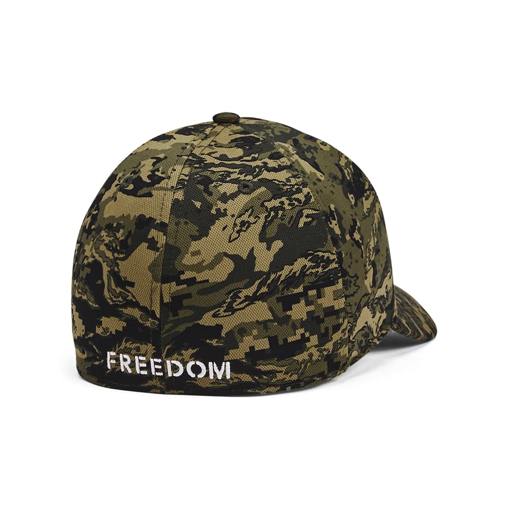Under Armour Men's Freedom Blitzing Hat - Large - X - Large - White (100)/Black