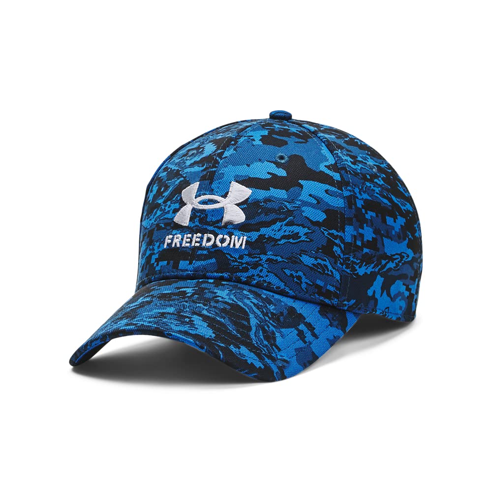 Under Armour Men's Freedom Blitzing Hat - X - Large - XX - Large - (498) Admiral / / Mod Gray