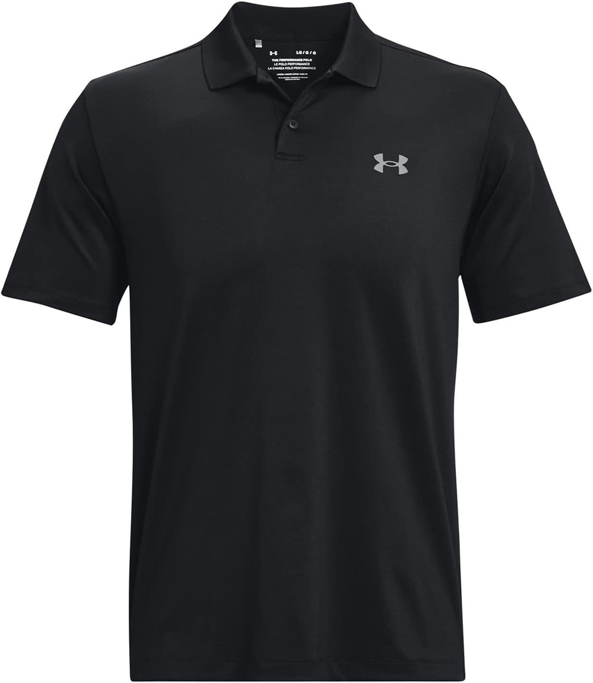 Under Armour Men's Matchplay Polo - (001) Black / / Pitch Gray - XX - Large