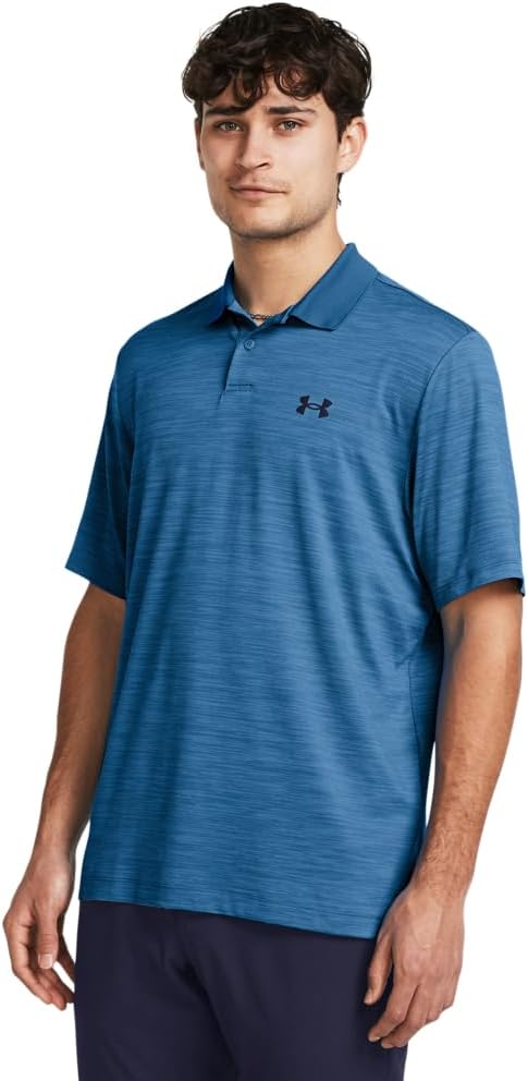 Under Armour Men's Matchplay Polo - (406) Photon Blue / / Midnight Navy - 4X - Large