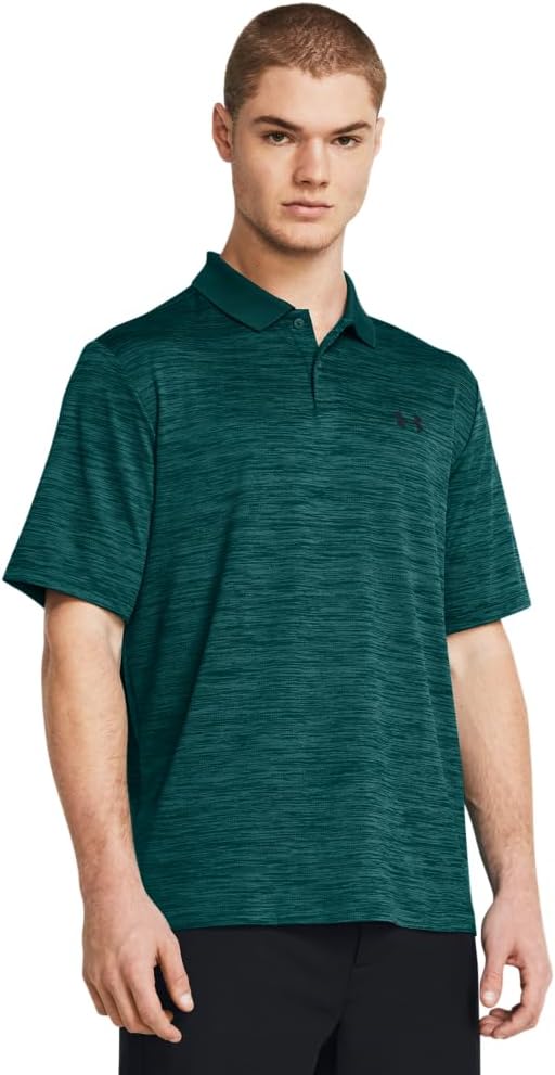 Under Armour Men's Matchplay Polo - (449) Hydro Teal / / Black - 4X - Large