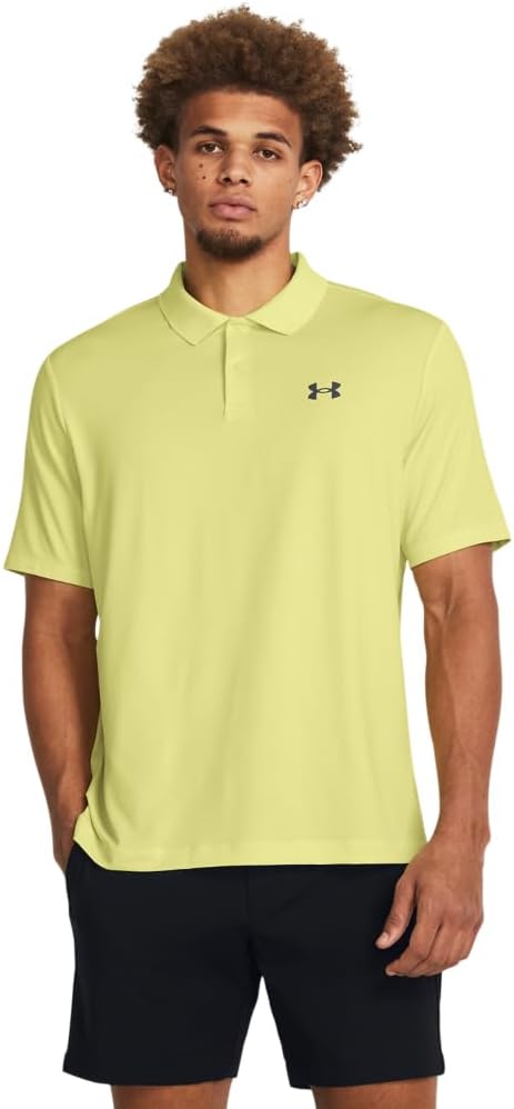 Under Armour Men's Matchplay Polo - (690) Venom Red / / Black - Large Tall