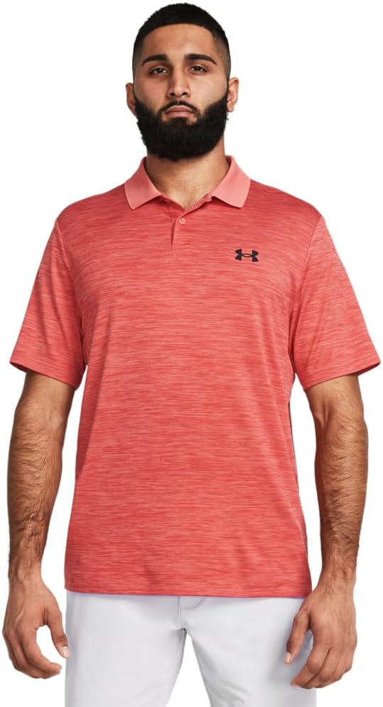 Under Armour Men's Matchplay Polo - (847) Fire / / Midnight Navy - 4X - Large