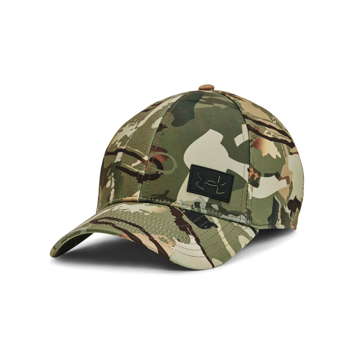 Under Armour Men's Storm Camo Stretch Hat - Small - Medium - Realtree Edge (991)/Black