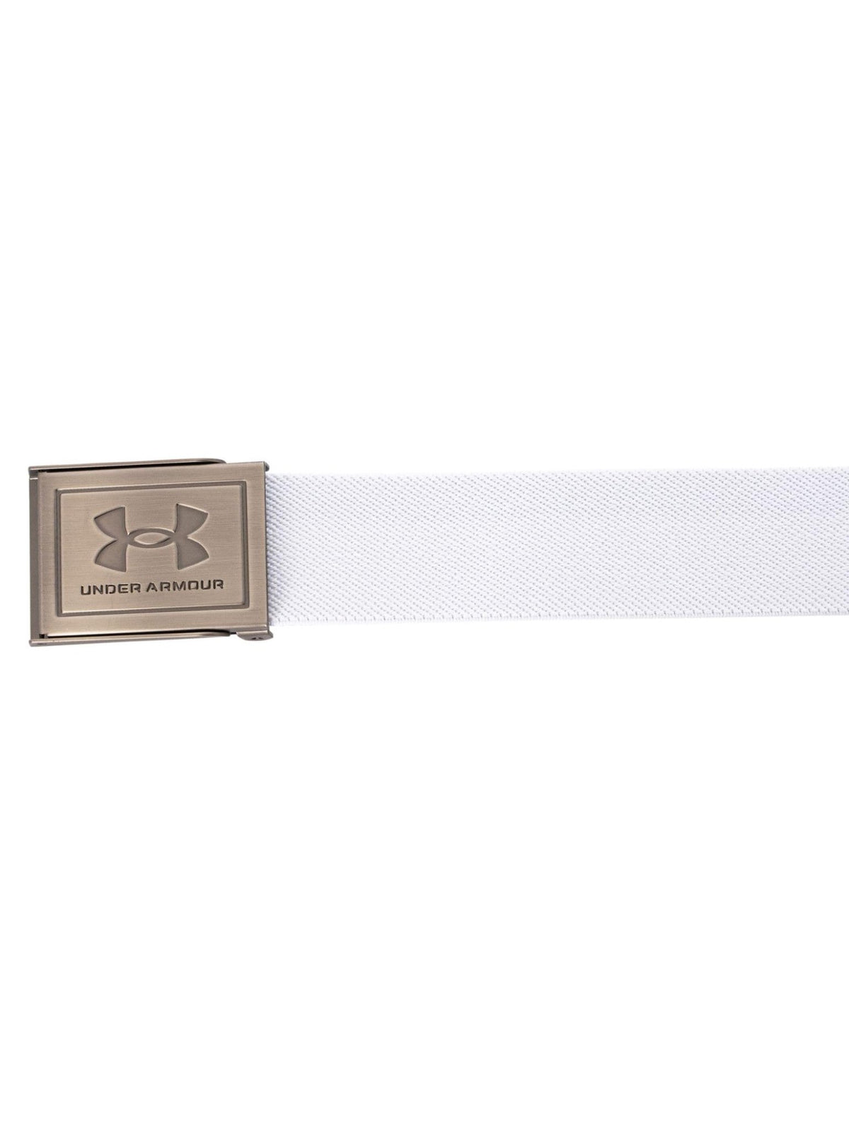 Under Armour Men's Stretch Webbing Belt - One Size Fits Most - (410) Midnight Navy / Khaki Base / Castlerock