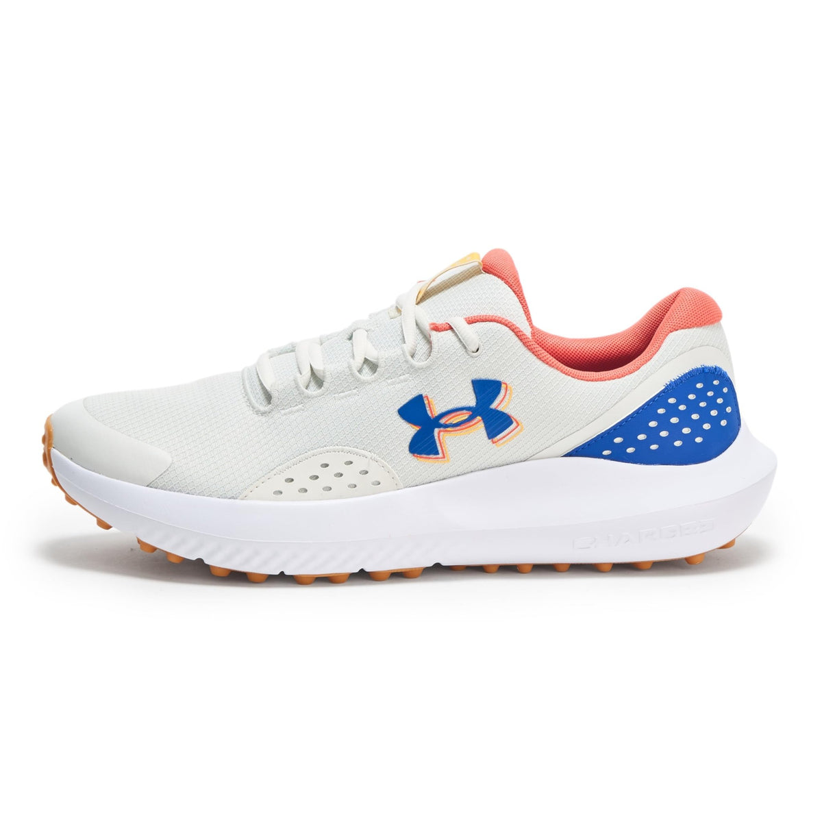 Under Armour Men's Surge Golf Cleat Sneaker - 9 - (014) Halo Gray/Halo Gray/Metallic Silver