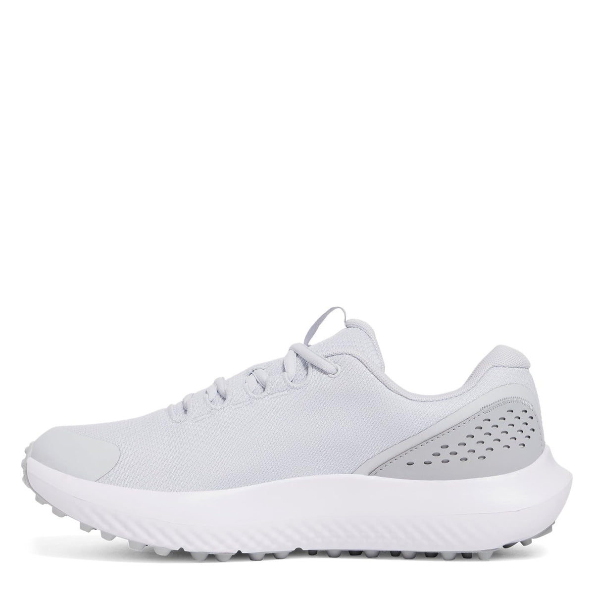 Under Armour Men's Surge Golf Cleat Sneaker - 9 - (014) Halo Gray/Halo Gray/Metallic Silver