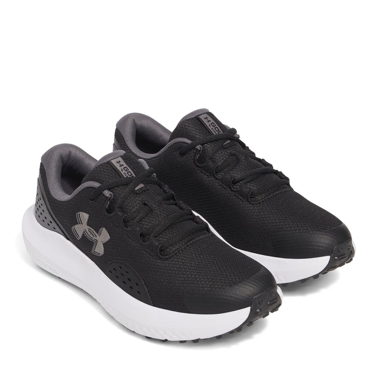 Under Armour Men's Surge Golf Cleat Sneaker - 9 - (014) Halo Gray/Halo Gray/Metallic Silver