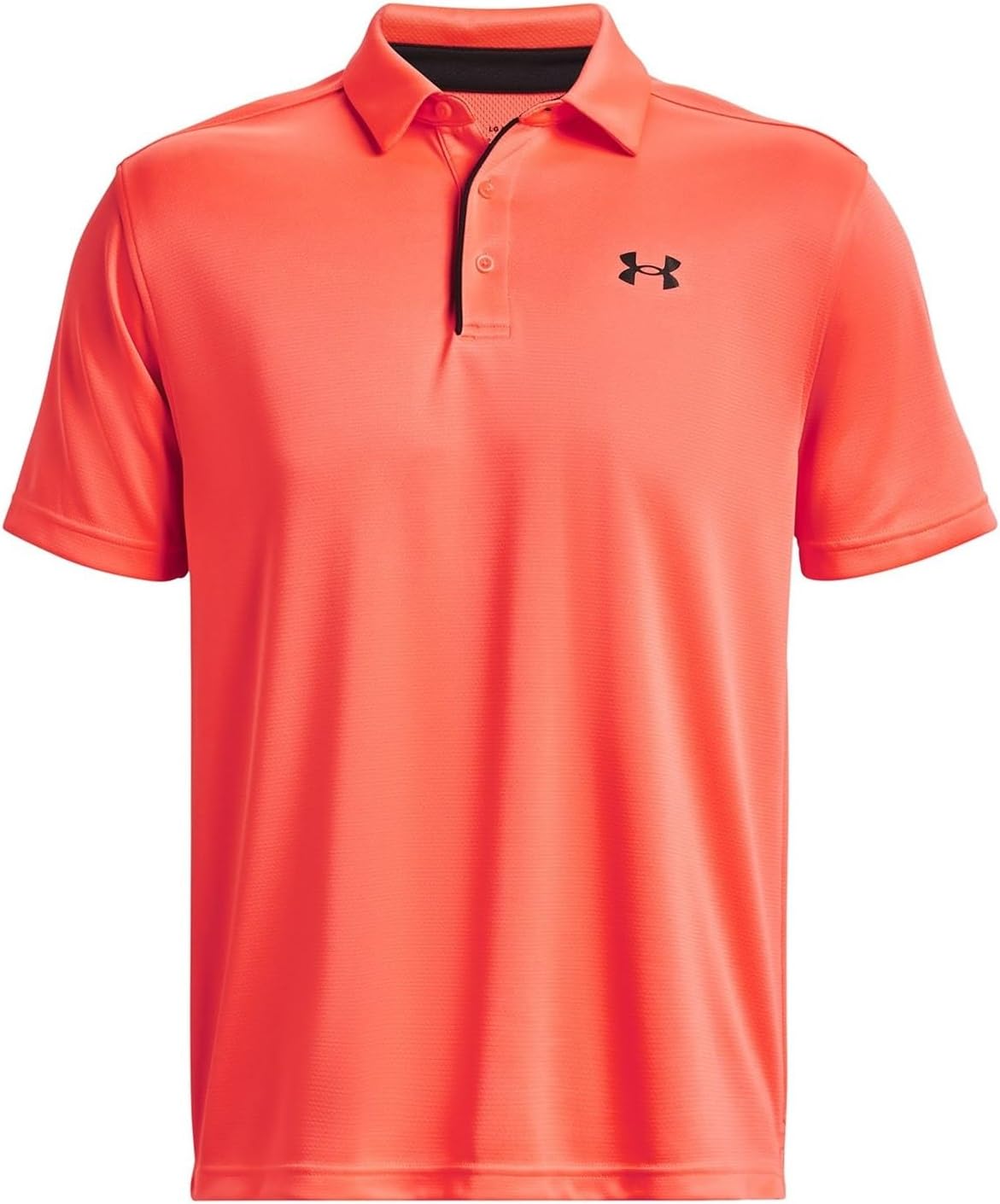 Under Armour Men's Tech Golf Polo - Medium - (877) After Burn / / Black