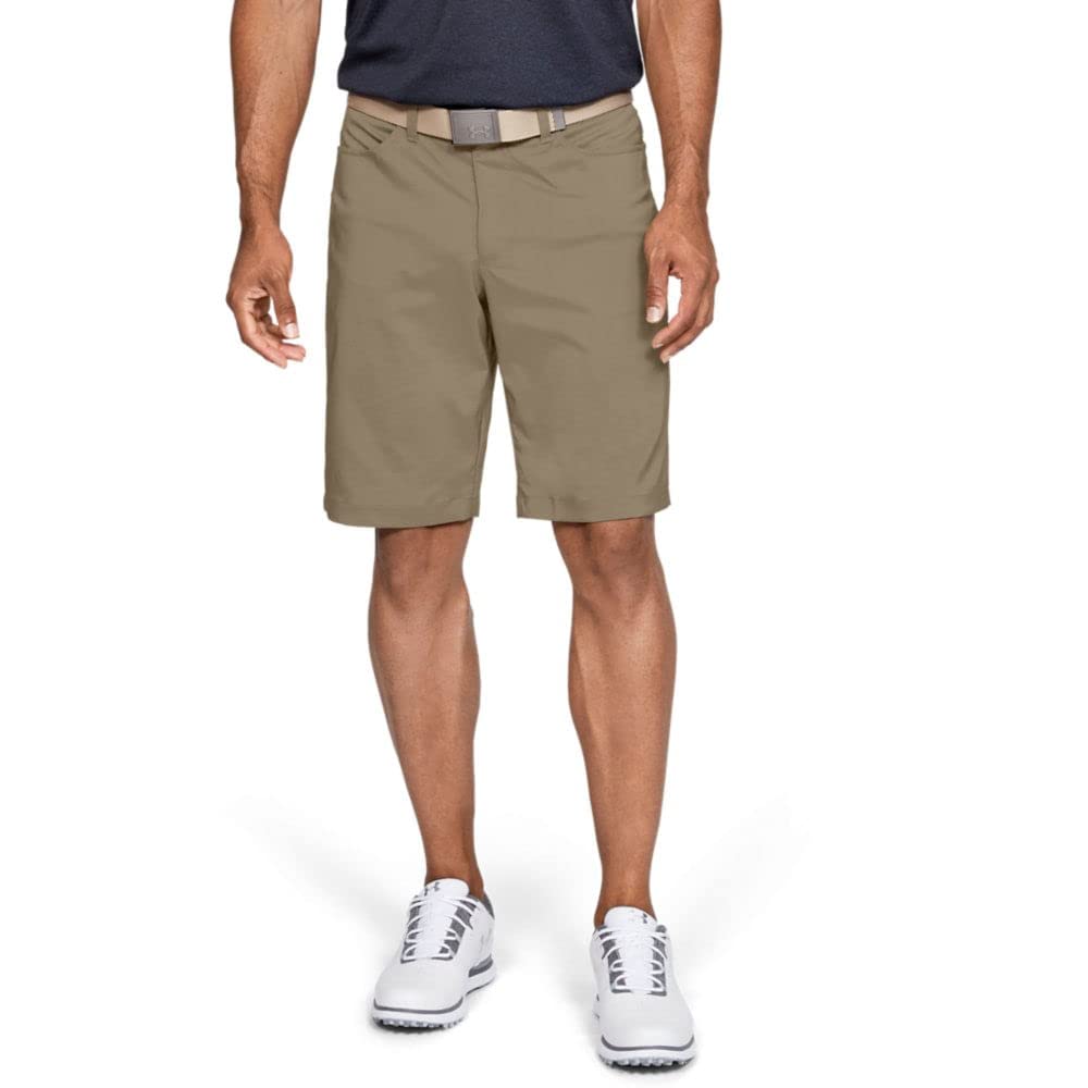 Under Armour Men's Tech Golf Shorts - 32 - Black (001)/Pitch Gray