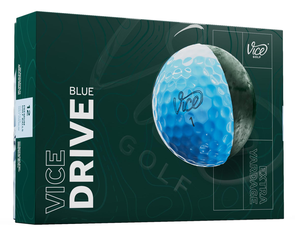Vice Drive Golf Balls - Blue - Generation 3