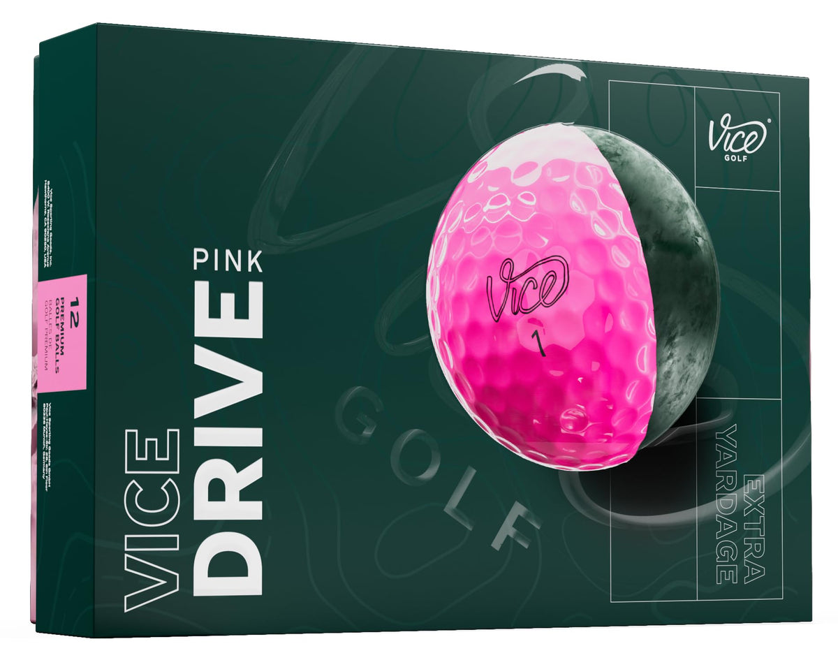 Vice Drive Golf Balls - Pink - Generation 3