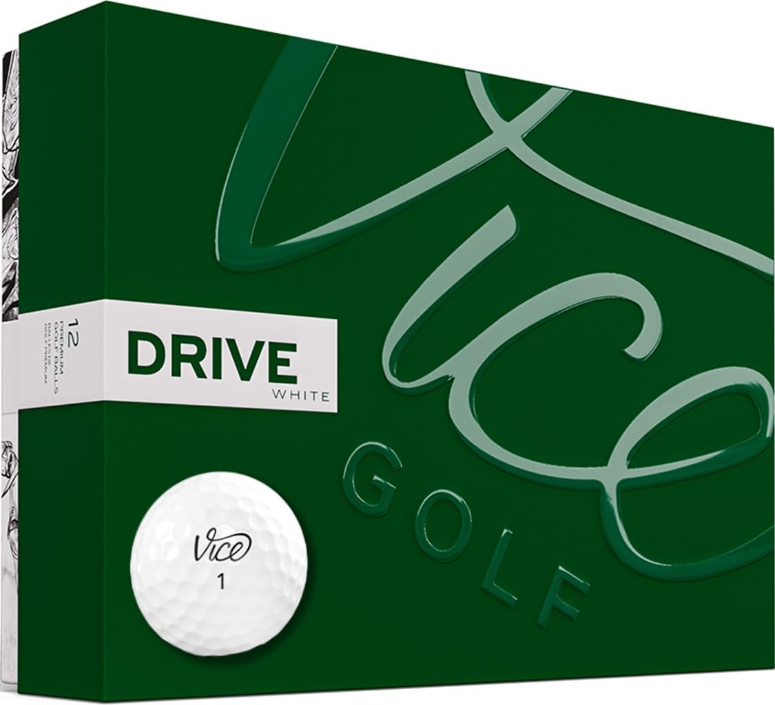 Vice Drive Golf Balls - White - Generation 2