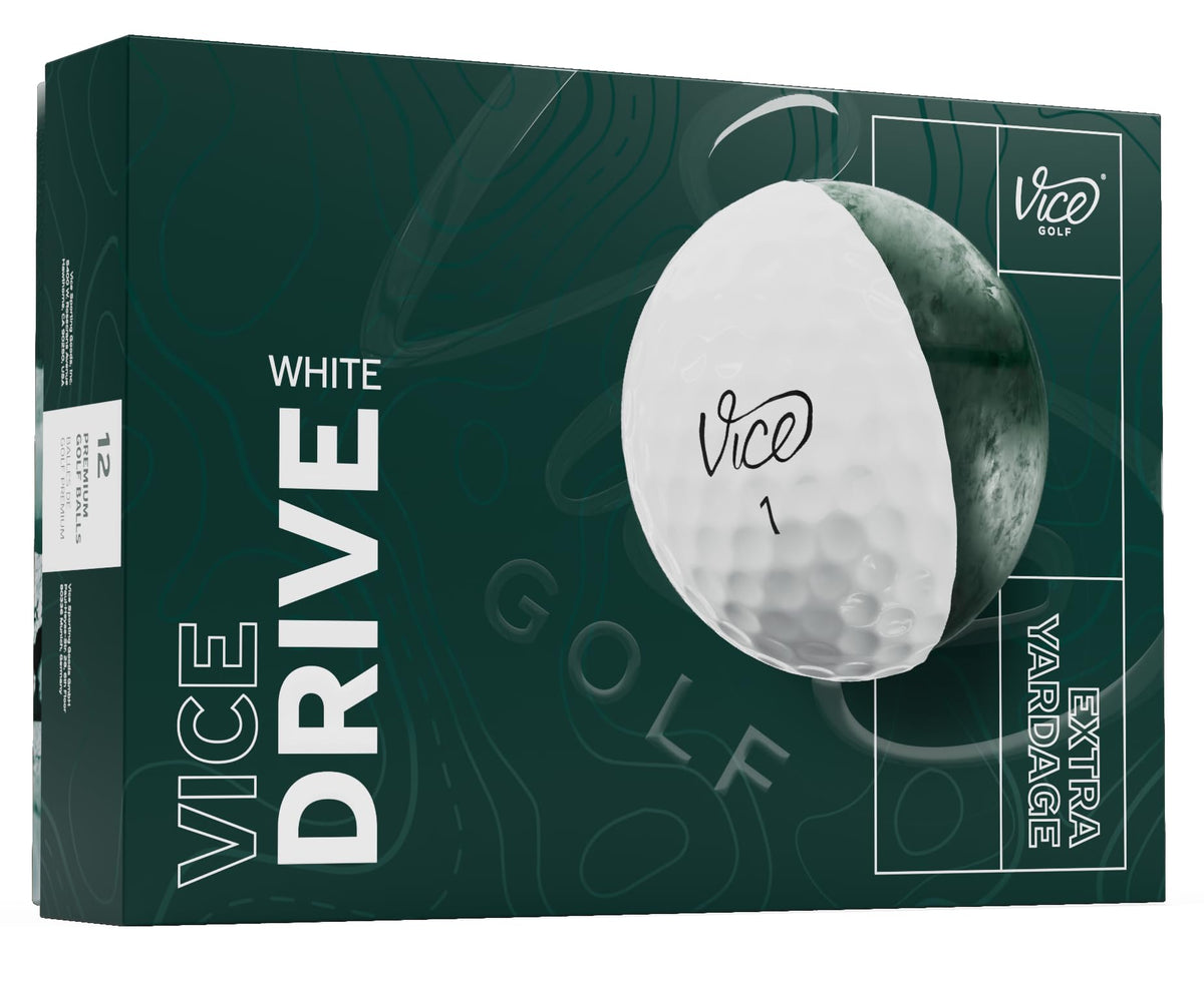Vice Drive Golf Balls - White - Generation 3