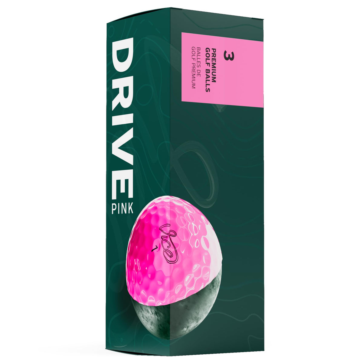 Vice Drive Golf Balls - Yellow - Generation 3