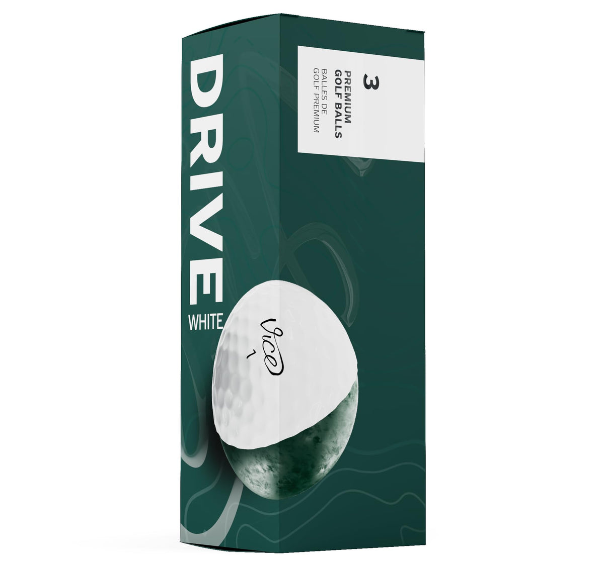 Vice Drive Golf Balls - Yellow - Generation 3