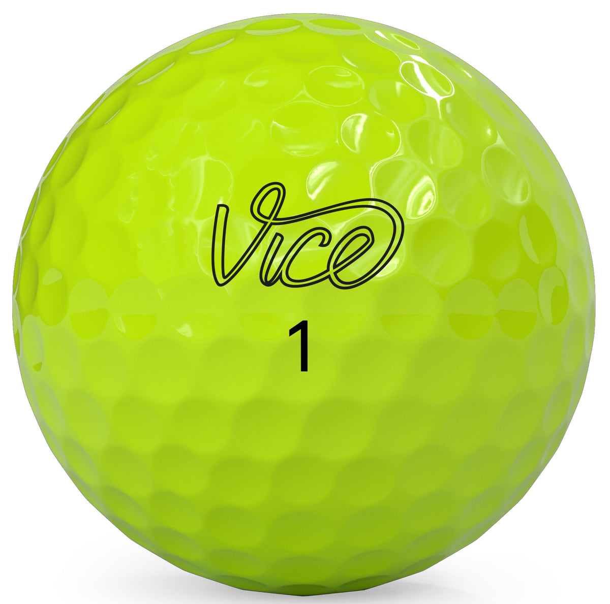 Vice Drive Golf Balls - Yellow - Generation 3