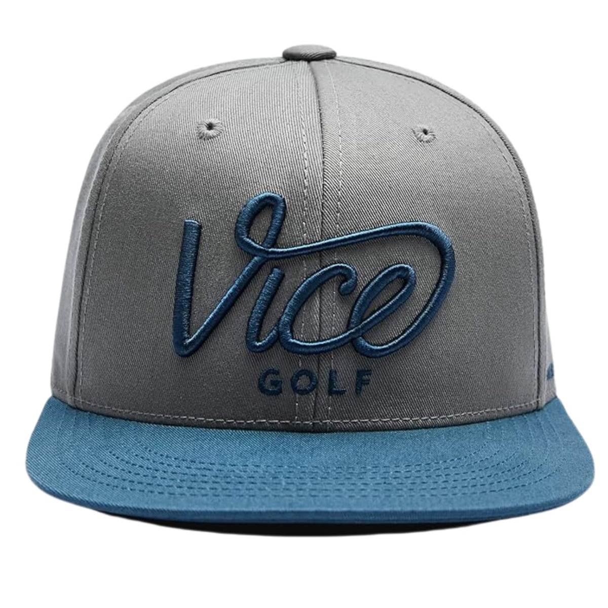Vice Golf Crew Cap - Medium - Blue/Grey