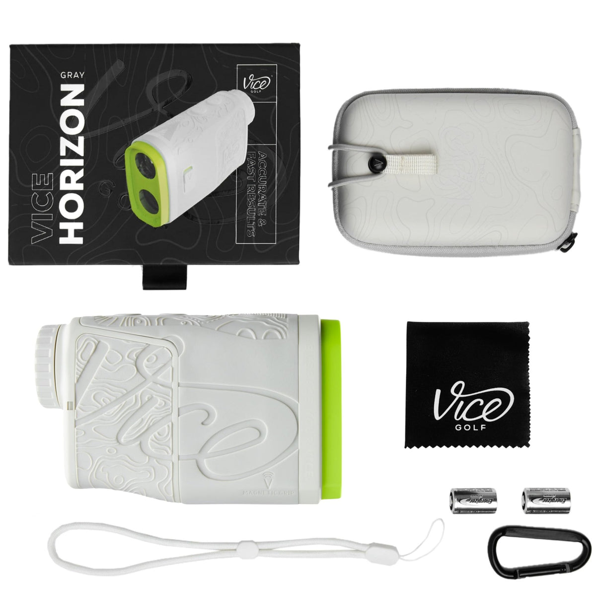 Vice Horizon Golf Laser Rangefinder with Slope - Black -