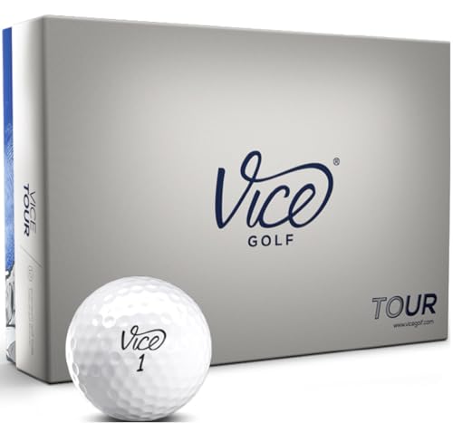 Vice Tour Golf Balls - White - Generation 1