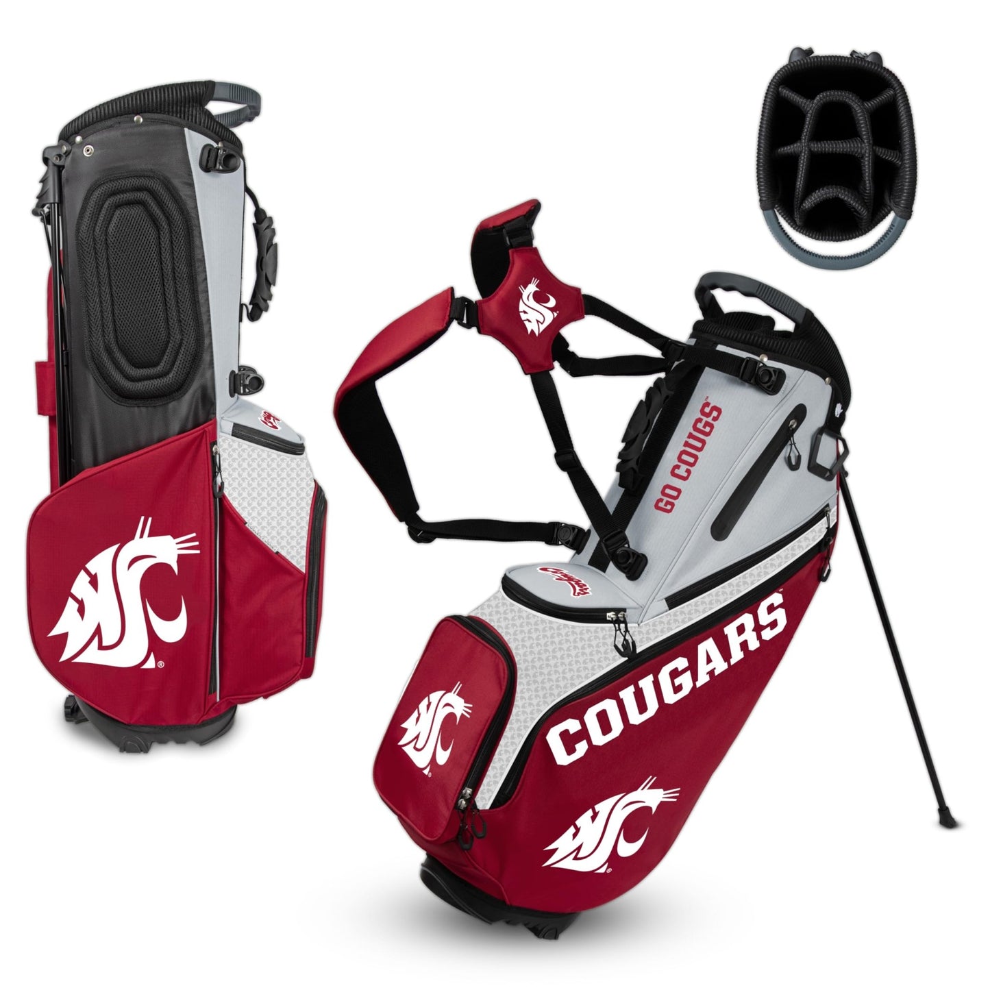 Washington State Back Nine Stand Bag NCAA |Team Effort - Team Effort