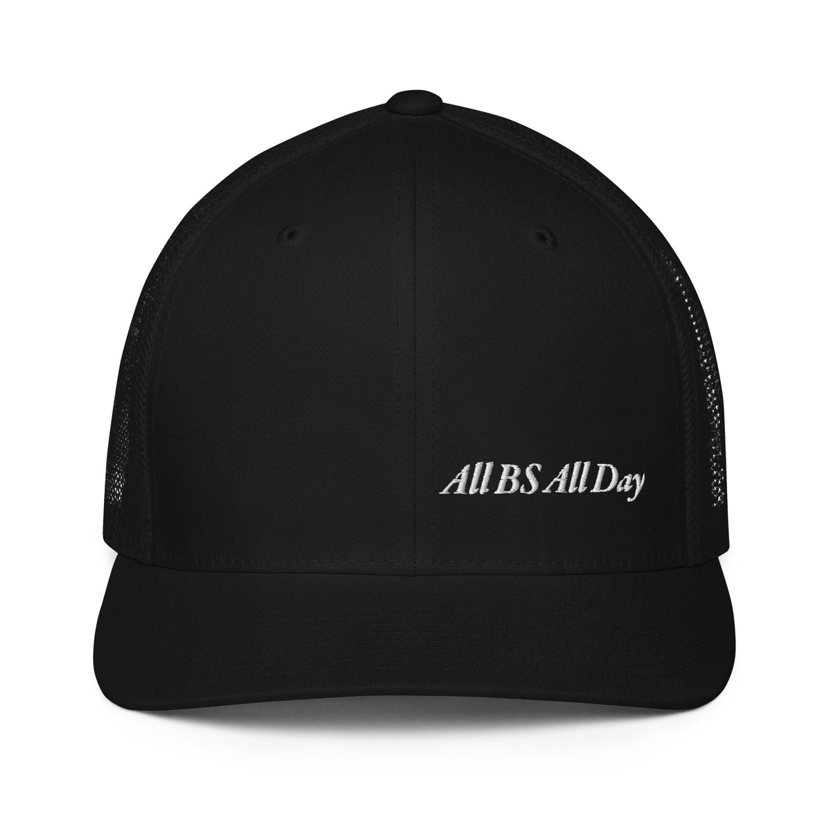 All BS All Day Closed-back trucker cap - Black -