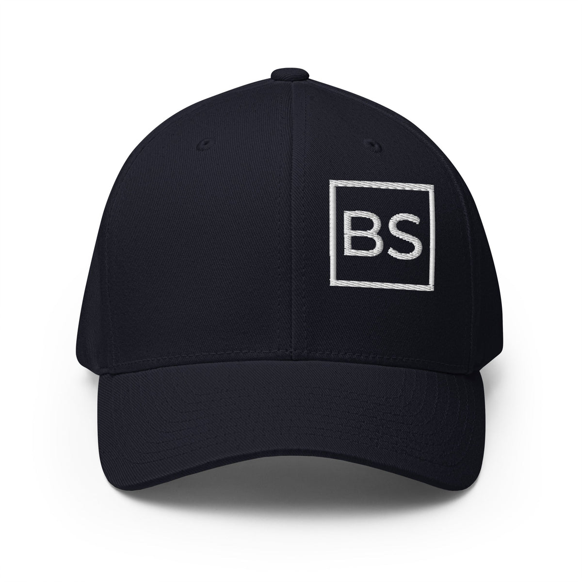 All BS All Day White Logo Flexfit Hat - Multicam Black - S/M
