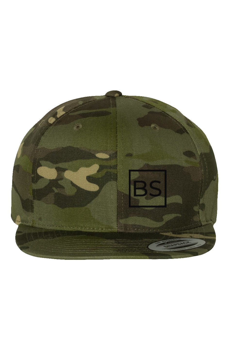 Black Square Classic Camo Hat - one size - Multicam Tropic