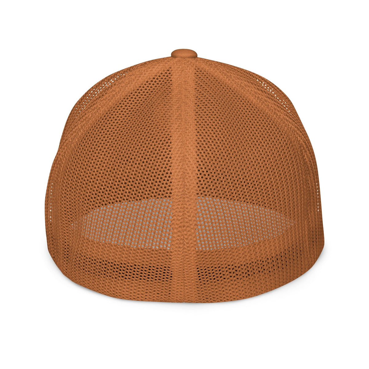 Black Square Closed-back trucker cap - Caramel -