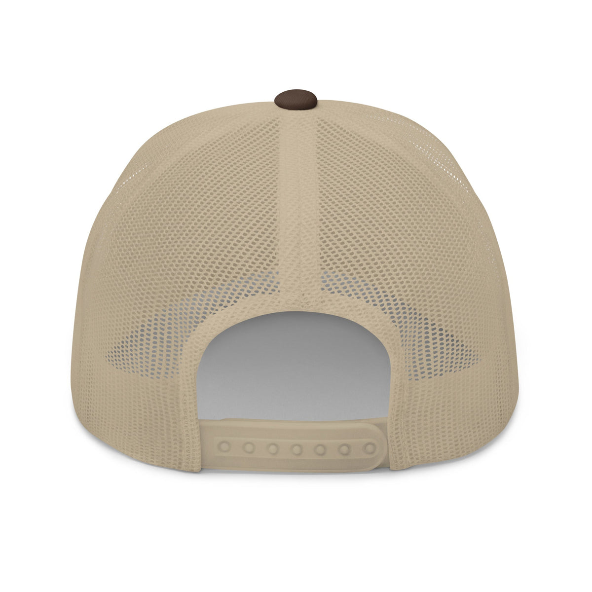 Black Square Golf 2D Logo Trucker Cap - Red -