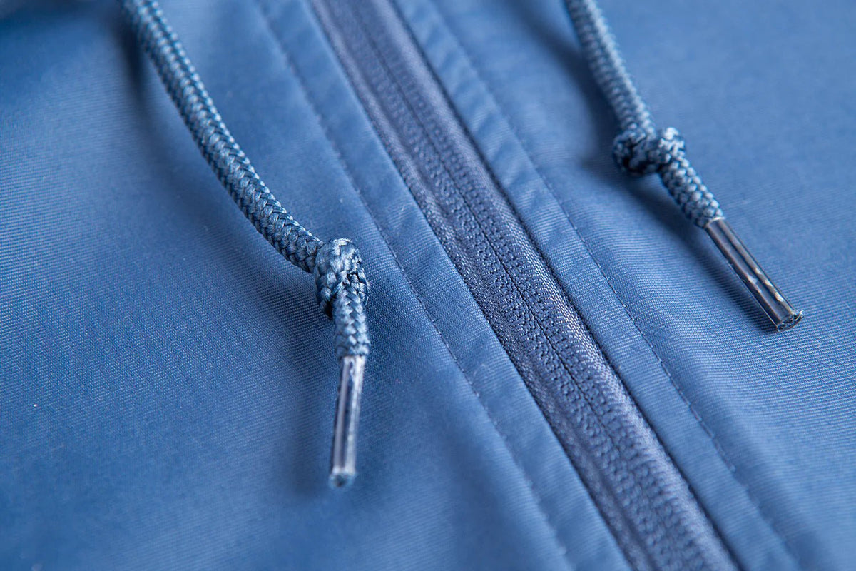 Black Square Golf Water Resistant Anorak Jacket - xs - navy