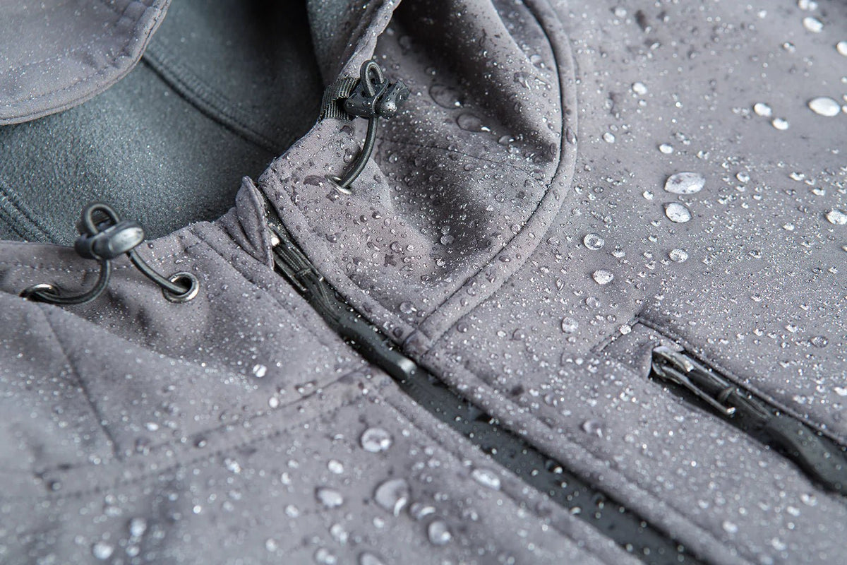 Black Square Poly-Tech Soft Shell Jacket - xs - Graphite
