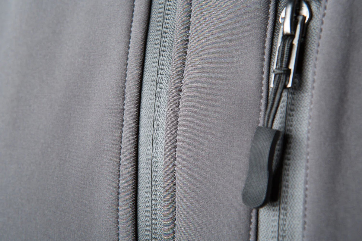 Black Square Poly-Tech Soft Shell Jacket - xs - Graphite