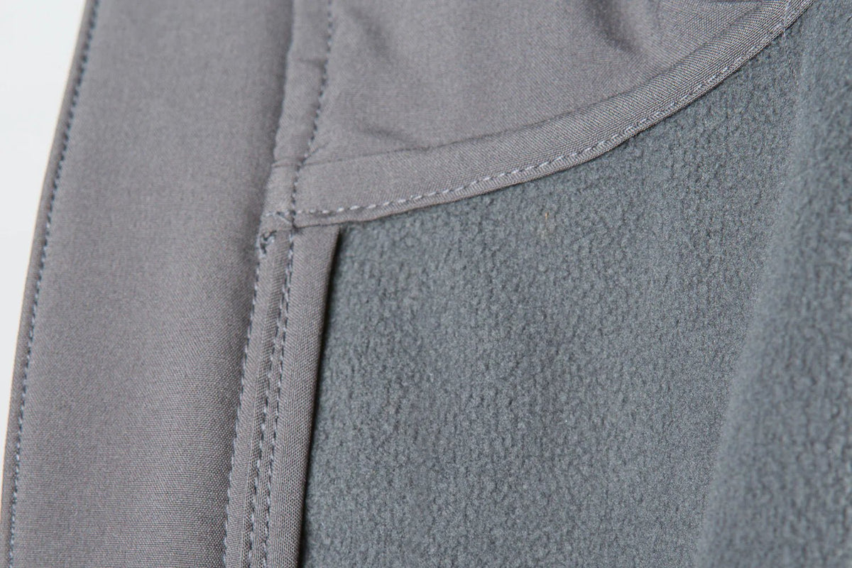 Black Square Poly-Tech Soft Shell Jacket - xs - Graphite