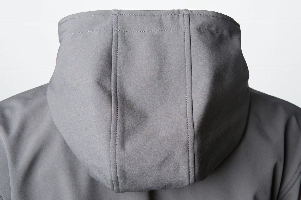 Black Square Poly-Tech Soft Shell Jacket - xs - Graphite