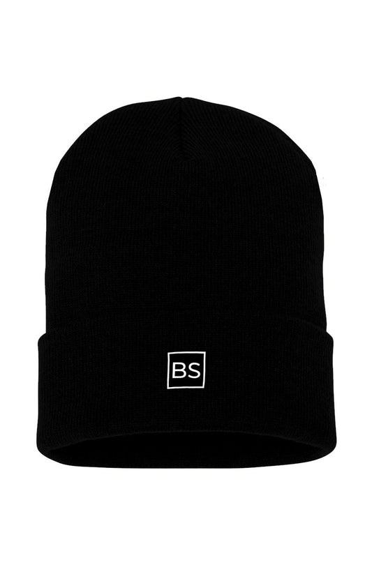 BS Cuffed Beanie - One Size - black