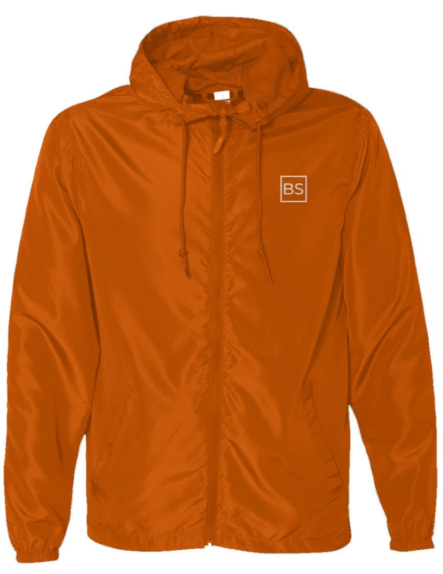 BS Water Resistant Lightweight Windbreaker - s - Safety Orange