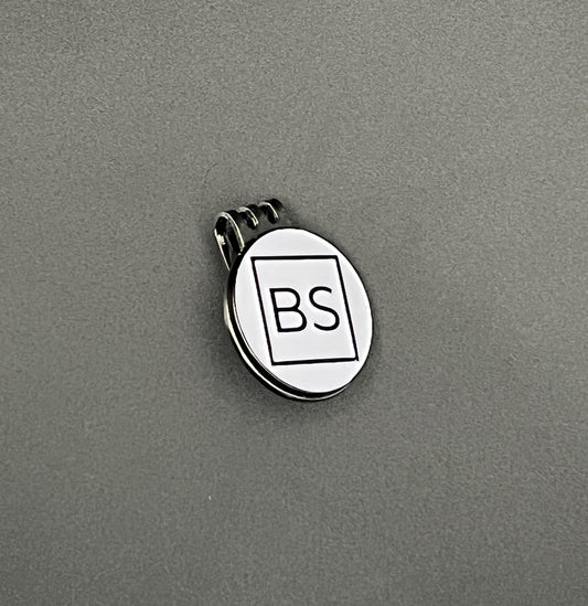 Magnetic Hat Clip w/ Ball Marker - -