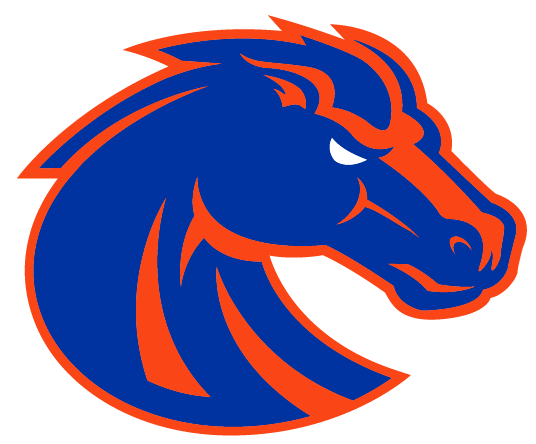 Boise St Broncos - Black Square Golf