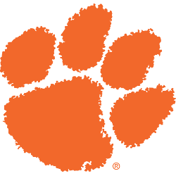 Clemson Tigers - Black Square Golf