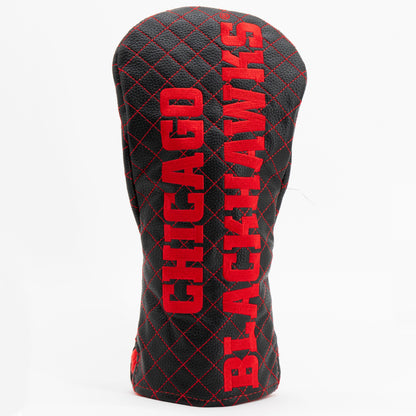 Team Golf Chicago Blackhawks DR/FW Quilted Headcovers