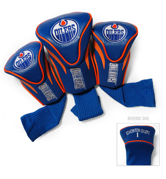 Edmonton Oilers 3 Pack Headcovers | Team Golf