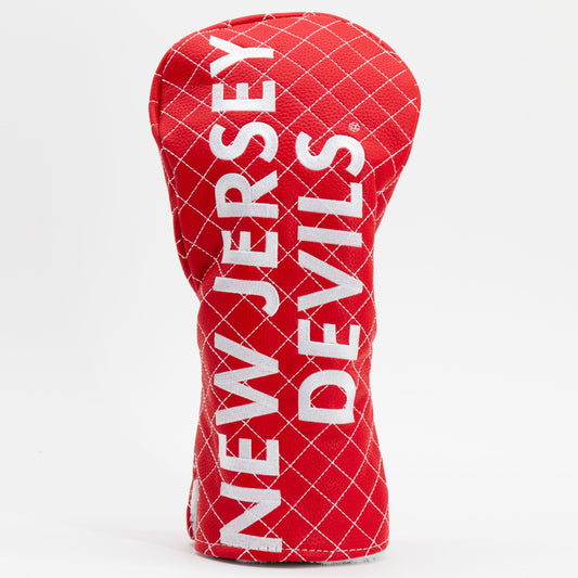 Team Golf New Jersey Devils DR/FW Quilted Headcovers