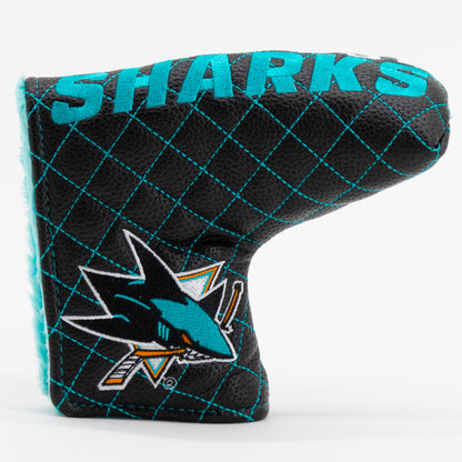 Team Golf San Jose Sharks Quilted Putter Covers