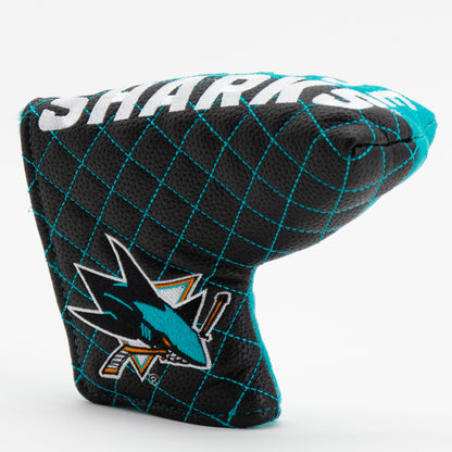 Team Golf San Jose Sharks Quilted Putter Covers