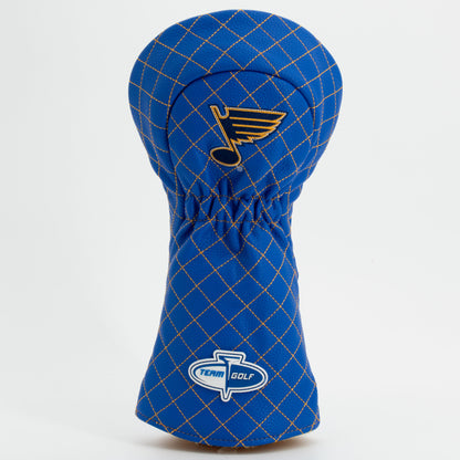 Team Golf St. Louis Blues DR/FW Quilted Headcovers