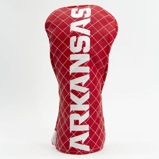 Team Golf Arkansas DR/FW Quilted Headcovers